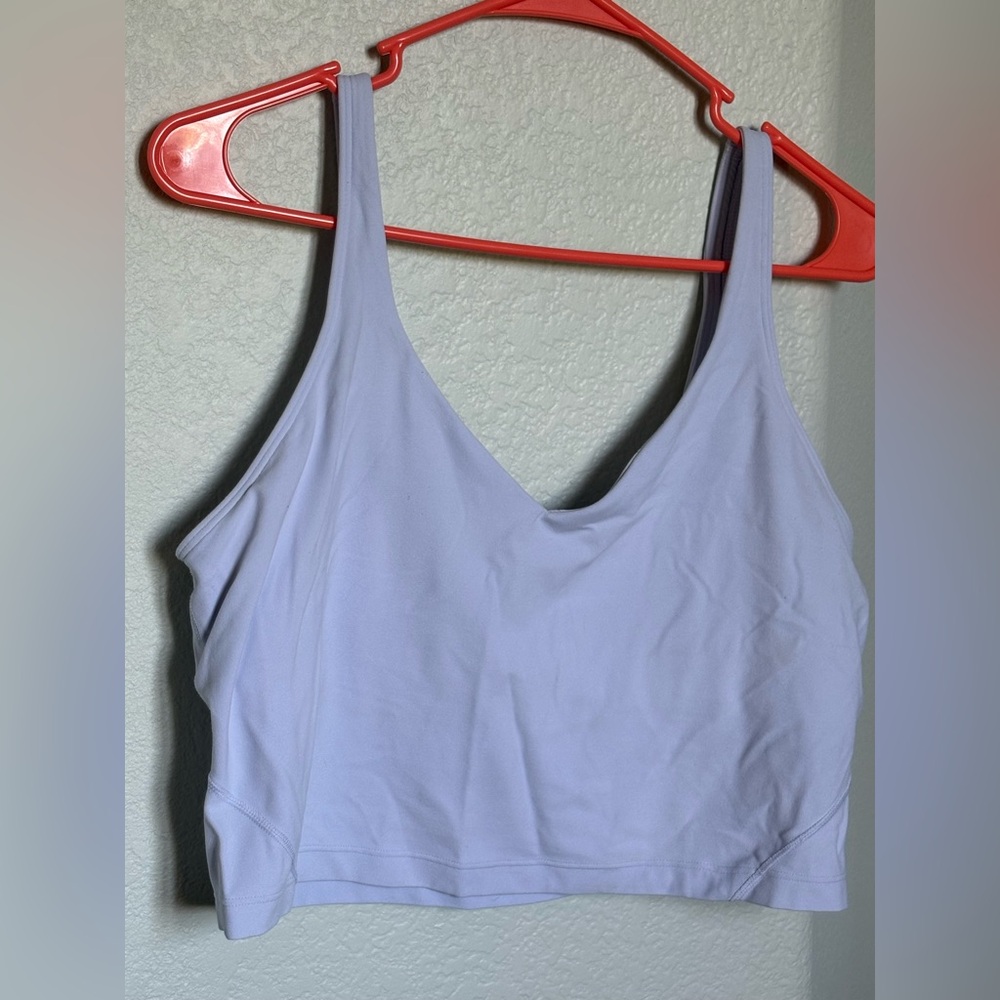 Lululemon pale blue Sports Bra